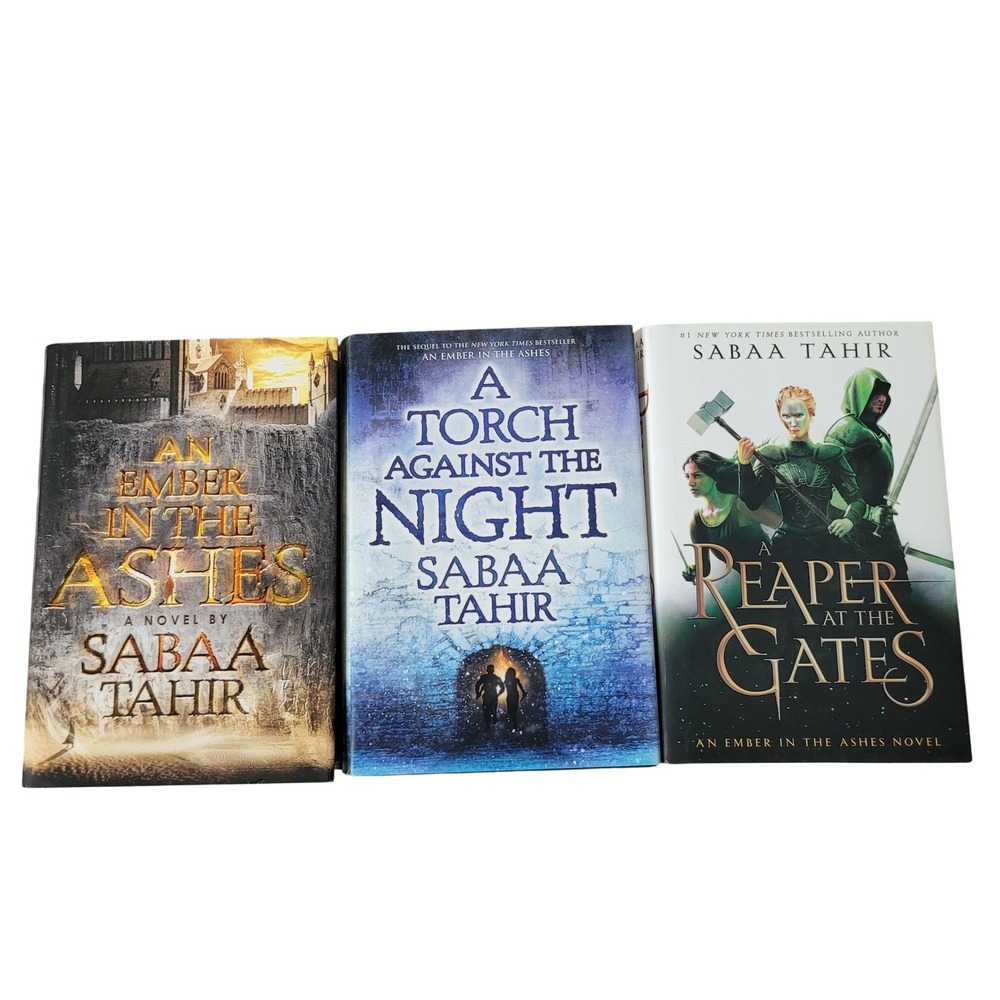 Sabaa Tahir An Ember in the Ashes Hardcover Book Set 1-3 YA Fantasy Novel Series
